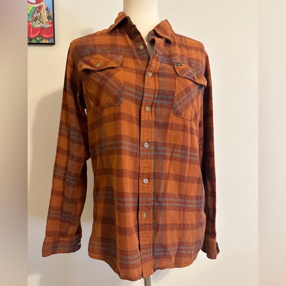 Brixton Fall Flannel Button Up - Picture 1 of 10